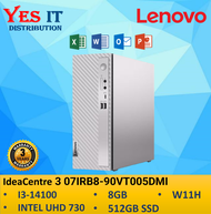Lenovo PC IdeaCentre 3 07IRB8 90VT005EMI / 90VT005DMI Desktop PC  (8GB 512GB SSD Intel UHD W11+H&S 3