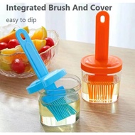 Oil bottle brush barbecue oil brush baking cake brush kitchen integrated oil brush