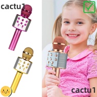 CACTU Voice Changing Microphone, Portable With Speaker Wireless Karaoke Microphone, Reverb Sound Eff