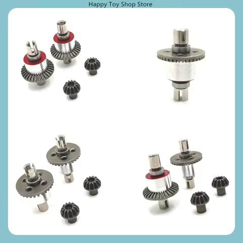 WL 1/14 1/12 144001 124008 RC Car Metal Upgrade Front Rear Differential Parts for Crawler Truck​