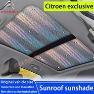 Citroen e-C4 X e-C4 C3 Aircross C4 C5 DS3 DS4 DS5 Car sunroof sunshade, 100% shading, cooling, car i