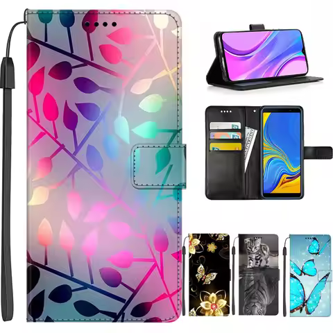 Flip Wallet Leather Case For Vivo Y1S Y91C Card Holder Stand Phone Cover For Vivo Y91i 1820 Case For