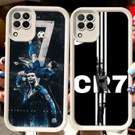 H82 CR7 Ronaldo White Casing for Samsung A12 J7 A22 F04 A04E J2 Prime A04 A06 M04 A05 Pro 5G A07