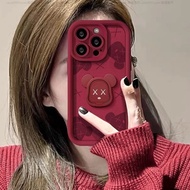 Bear Bracket Shock-Resistant Phone Case Apple iPhone 17pro 14 Plus 13 12 11 pro XS MAX XR i7 Protect