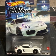 Hot Wheels Fast & Furious Porsche 718 Cayman GT4