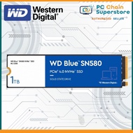 Western Digital (WD) SN580 1TB PCIe Gen4 x4 M.2 2280 NVME SSD - 4150MB/s Read Speed (WDS100T3B0E)