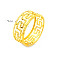 Top Cash Jewellery 916 Gold Line Design Full Ring