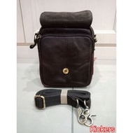 Kickers Leather Sling Bag