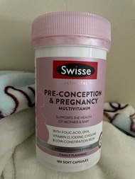 Swisse 孕婦綜合維他命 pre-conception &amp; pregnancy multivitamin 180粒