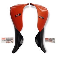LEGSHIELD COVER WING TEBENG TEDENG BODY OUTER BODY OLD JUPITERKiri OLD ORANGE SPOKES ORIGINAL YAMAHA
