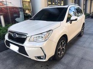 速霸陸 SUBARU 2015出廠  FORESTER  XT AWD  頂級版  白色 跑4萬km  車美價優面議！