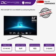 MSI G32CQ5P 31.5-inch WQHD Curved Gaming Monitor - 170Hz, 1500R, 1ms