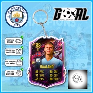 Haaland TOTS Keychain ️PLAYER CARD KEYCHAIN ️