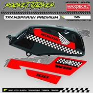 WIN Striping WIN Sticker Variation WIN UV TRANSPARENT CODE F.22 PREMIUM MAXDECAL MATERIAL