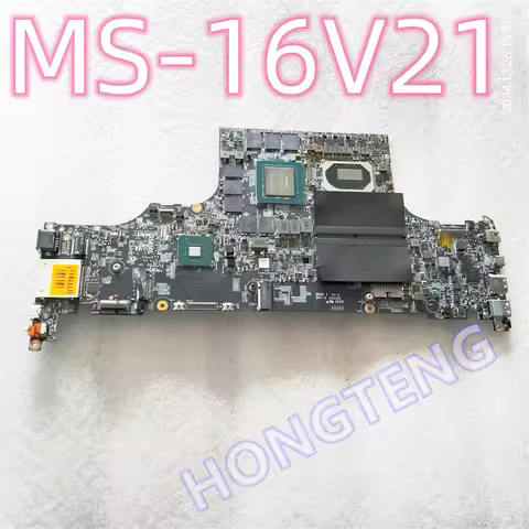 Original MS-16V21 FOR MSI Creator 15 A10SDT MS-16V2 GS66 LAPTOP MOTHERBOARD WITH I7-10750H AND RTX20