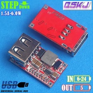 USB HANDPHONE CHARGER 1.5A DC STEP DOWN QSKJ IN.DC.6-24V OUT.DC.5V