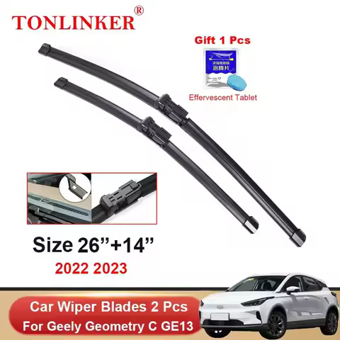 TONLINKER Wiper Blades For Geely Geometry C GE13 2022 2023 Car Accessories Front Windscreen Wiper Bl