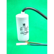 Capacitor3uf 450v 6uf 450v 4uf 450 v 8uf 450 10uf 450v White Round With Strap