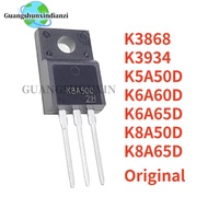 5PCS K3868 K3934 K5A50D K6A60D K6A65D K8A50D K8A65D TO-220F Field Effect Transistor