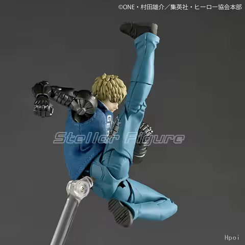 【SF】In Stock KAIYODO Revoltech One Punch Man Genos Figures Model Anime Collection