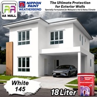 18L Nippon Paint Exterior Weatherbond White 145