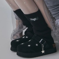[訂購] OTZ × LOFA SEOUL 星星麂皮兩穿厚底涼鞋