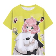 Spy x Play House SPY Short Sleeve 3D Digital Printed T-Shirt