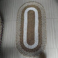 karpet oval uk 60 x 120/rug/rug anyam