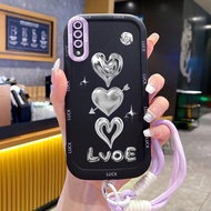 Samsung A50 A50s A30s Case Fashion With Lanyard