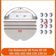 Water Tank for S6 Pure S5 S6 S51 S50 S52 S55 E25 E35 E4 E5 Mop Cloths Robot Vacuum Accessories Clean