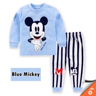 0264 REGINE Baby long Sleeve Long Pants Pyjamas Set