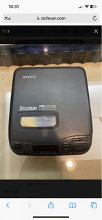 sony d-36 discman walkman cd player 全正常，八成新