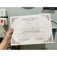 200Gsm Linen Paper Certificate