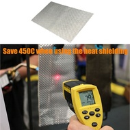 <Hot-ACE>Embossed Aluminum Heat Shield 300mm x 500mm Turbo Manifold Exhausts Electrical