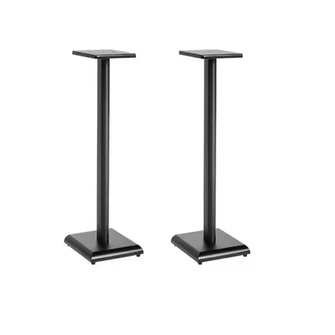 A pair Professional Speaker Display Stand 60/80/100cm Floor Model with Heavy Base for 4" to 10" PA S