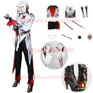 Brand New Arlecchino Cosplay Clothing Wig Genshin Impact F