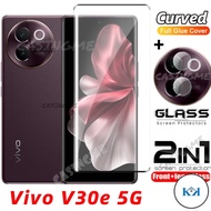 KK Vivo V30e 5G 2024 Curved Tempered Glass Film Screen Protector For Vivo V30e V30 E VivoV30e V 30E 