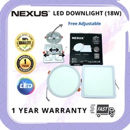 ✨ADJUSTABLE✨ NEXUS LED DOWNLIGHT 18WATT (FREE ADJUSTABLE)