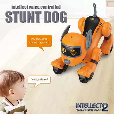 Rc Robot Dog Intelligent Voice Dialogue Robot Ai Programmable Smart Toys Electric Pet Children's Edu
