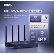 IMOU 10 CHANNELS WIFI CAMERA DVR NVR-N110W-8A0E / 18 channels NVR-N118W-8A0E genuine product
