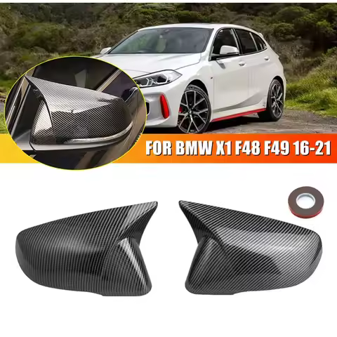 For BMW X1 F48 X2 F39 Z4 G29 F45 F46 F52 F40 Toyota Supra ABS Car Rearview Side Mirror Cover Wing Ca