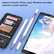 ปากกาสไตลัสสำหรับโทรศัพท์ปากกาแบบสัมผัสสำหรับอเนกประสงค์ปากกาแท็บเล็ตหน้าจอสัมผัสแอนดรอยด์สำหรับ Lenovo iPad Iphone Xiaomi Samsung Apple ดินสอสไตลัส2 In 1สำหรับโทรศัพท์มือถือแท็บเล็ตดินสอสัมผัสแบบ Capacitive สำหรับ Samsung Iphone สากลโทรศัพท์แอนดรอยด์ดินส