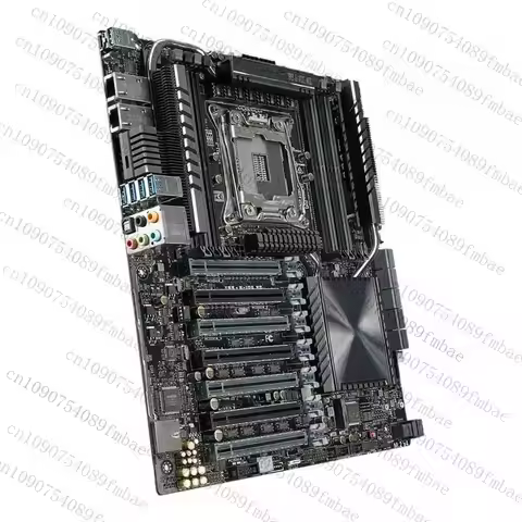 100% Used FOR ASUS X99-E-10G WS Server Motherboard Supports 2011 V3 LGA2011 128GB DDR4 x99