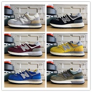 2023 SneakersllNew New Balance574 women's shoes light gray sneakers casual shoes