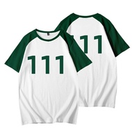 Squid Game Sportswear Squid Game Role-Playing Costume Short Sleeve 456
 Tops Tee