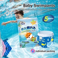 ICHI Lampin Renang Bayi Boleh Pakai Buang | Kalis Air | Unisex | 5 Keping