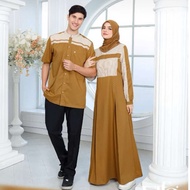 Ethica COUPLE 183 AMBER GOLD 2024 Gamis Ayumi 417 koko Kahfi 308 wome dress couple