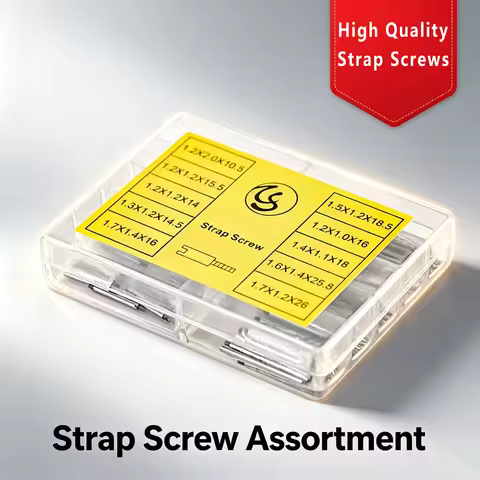 50pcs Screws Rod For Rolex Watch Strap Screw Stainless Steel Bracelet Screws Submarine Oyster Link S