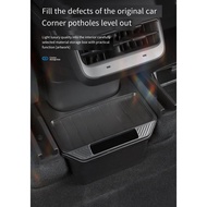 【Buy&ampNow】 Rear Seat Storage Box Car Storage Box Car Trash Can for Model Y Car Storage Decoration 