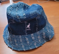 Kangol 牛仔拼接漁夫帽